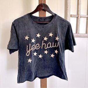 Vintage YeeHaw Crop Top
